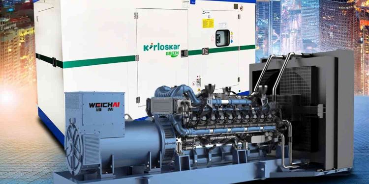 Ilustrasi gambar Genset