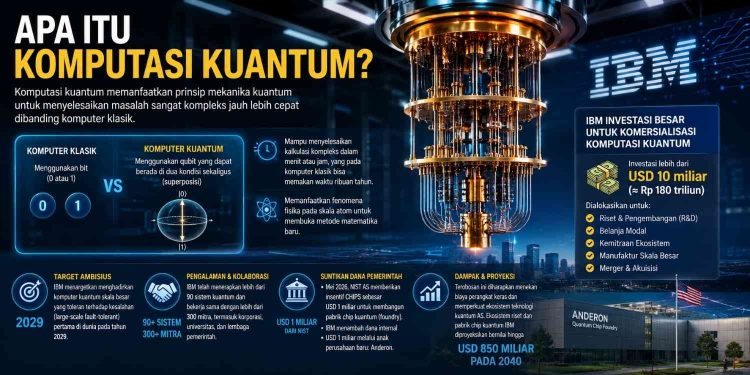 Info Grafis Apa Itu Komputasi Kuantum