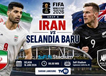 Iran vs Selandia Baru Prediksi Skor, Susunan Pemain, dan Peluang Lolos dari Grup G