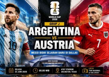 Jadwal Argentina Vs Austria dan Prediksi Skor, Messi Kembali Jadi Andalan Albiceleste