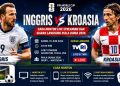 Jadwal Live Inggris vs Kroasia Piala Dunia 2026 Kick Off Dini Hari, Tayang di TVRI