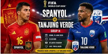 Jadwal Spanyol vs Tanjung Verde Piala Dunia 2026: Jam Tayang, Link Streaming dan Prediksi Skor