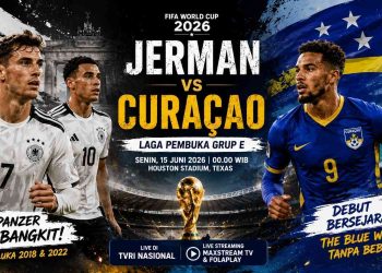 Jadwal dan Prediksi Jerman vs Curacao Piala Dunia 2026