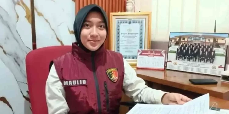 Kanit PPA Polres Batang, Ipda Maulidya Nur Maharanti