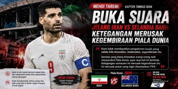 Kapten Timnas Iran Buka Suara Jelang Iran Vs Selandia Baru