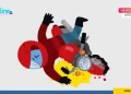 Ilustrasi kecelakaan lalu lintas yang melibatkan pengendara sepeda motor Honda Beat dan seorang pejalan kaki di Jalan Wonosari, Kalangan, Baturetno, Banguntapan, Bantul, Jumat (19/6/2026) dini hari.