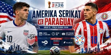 Link Live Streaming Amerika Serikat vs Paraguay di Piala Dunia 2026