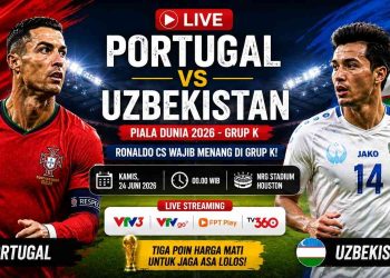 Live Streaming Portugal vs Uzbekistan, Laga Penentu yang Bisa Ubah Klasemen Grup K