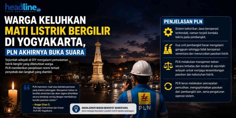 Mati Listrik Bergilir Dikeluhkan Warga, PLN Sebut Pasokan Terganggu Akibat Gangguan Pembangkit