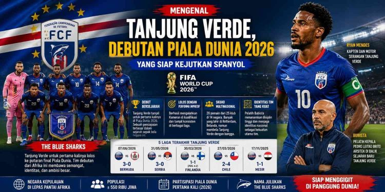 Mengenal Tanjung Verde di Piala Dunia 2026