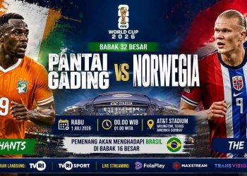 Modal Berbeda Pantai Gading dan Norwegia Jelang Duel Hidup Mati di Piala Dunia 2026