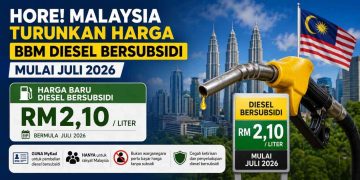 Mulai Juli 2026, Harga BBM Diesel Bersubsidi di Malaysia Lebih Murah