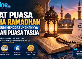 Niat Puasa Qadha Ramadhan Arab, Latin, dan Artinya, Bisa Digabung dengan Tasua