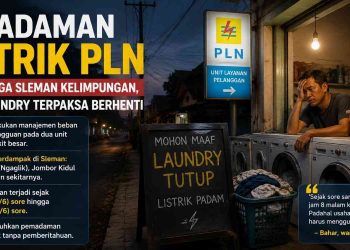 Pemadaman Listrik di Sleman