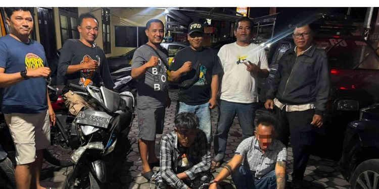 Penangkapan Maling di Bantul