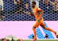 Penyerang Pantai Gading Amad Diallo merayakan golnya yang membawa Pantai Gading menang 1-0 dalam pertandingan Grup E Piala Dunia 2026 melawan Ekuador di Philadelphia Stadium, Philadelphia, Amerika Serikat pada 14 Juni 2026. (AFP/CHARLY TRIBALLEAU)