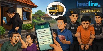 Polres Bantul Bongkar Modus Gadai Truk Fiktif, Berawal dari Pencurian HP
