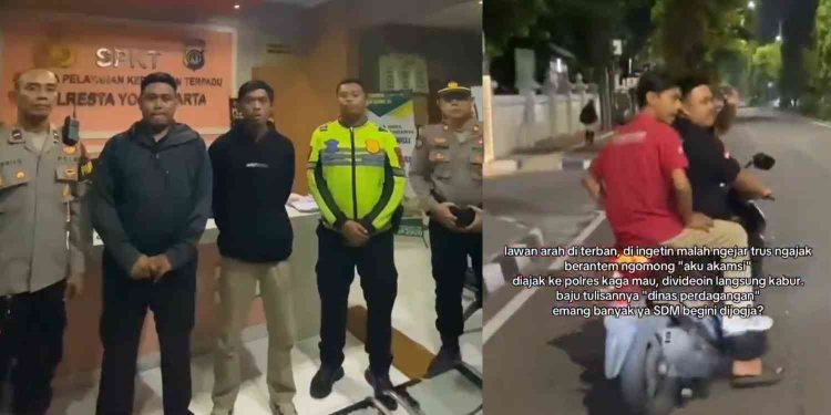 Polresta Yogyakarta Tindak Dua Pengendara Viral, Aksi Lawan Arah hingga Terobos Lampu Merah Jadi Sorotan