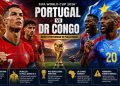 Portugal vs DR Congo Piala Dunia 2026 Rekor, Statistik dan Prediksi Skor Laga Pembuka Grup K