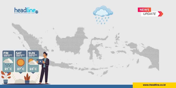 Prakiraan BMKG Cuaca Besok Berpotensi Hujan di Indonesia Barat dan Timur, Berikut Daftar Wilayahnya