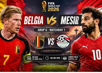 Prediksi Belgia vs Mesir Piala Dunia 2026 Duel Sengit yang Bisa Menentukan Juara Grup G