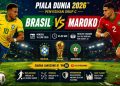 Prediksi Brasil vs Maroko di Piala Dunia 2026