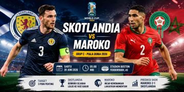Prediksi Skor Maroko vs Skotlandia Hari Ini, Duel Penentu Tiket ke Babak Gugur Piala Dunia 2026