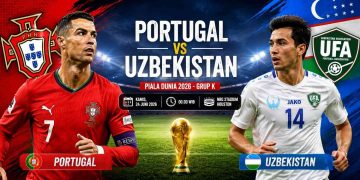 Prediksi Skor Portugal vs Uzbekistan di Piala Dunia 2026, Selecao Diunggulkan