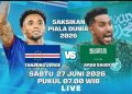 Prediksi Tanjung Verde vs Arab Saudi Head to Head, Susunan Pemain, dan Skor Akhir
