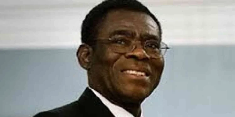 Presiden Equatorial Guinea Teodoro Obiang Nguema Mbasogo