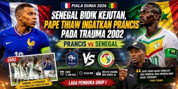 Preview Prancis vs Senegal Prediksi, Line Up, Head to Head, dan Peluang Lolos Grup I Piala Dunia 2026