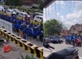 Ratusan Mahasiswa FH UII Demo di DPRD DIY, Singgung Harga Pertamax dan Makan Bergizi Gratis