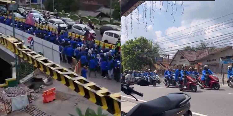 Ratusan Mahasiswa FH UII Demo di DPRD DIY, Singgung Harga Pertamax dan Makan Bergizi Gratis