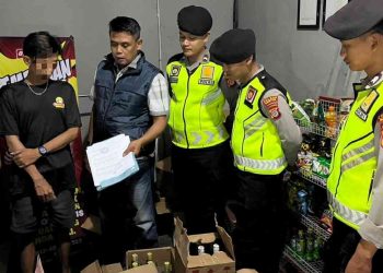 Razia Miras Ilegal di Bantul, Polres Sita 270 Botol dari Tiga Lokasi dalam Satu Malam