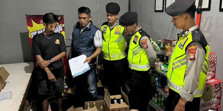 Razia Miras Ilegal di Bantul, Polres Sita 270 Botol dari Tiga Lokasi dalam Satu Malam