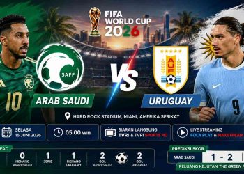 Siaran Langsung Arab Saudi vs Uruguay Hari Ini Cek Jadwal, Prediksi Skor dan Susunan Pemain