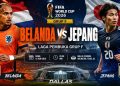 Siaran Langsung Belanda vs Jepang Piala Dunia 2026 Jadwal Kick-off dan Link Live 03.00 WIB