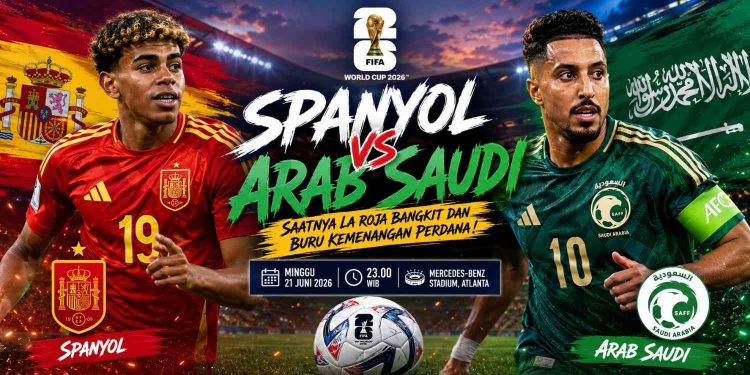 Spanyol vs Arab Saudi Malam Ini, Mampukah Lamine Yamal Pecah Kebuntuan La Roja