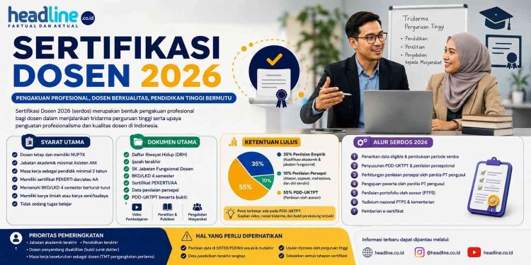 Syarat Sertifikasi Dosen 2026
