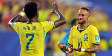 Vinicius Cetak Dwigol, Neymar Kembali, Brasil Kirim Sinyal Kuat di Piala Dunia 2026