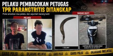 Wajah Pelaku Pembacokan Petugas di TPR Parangtritis