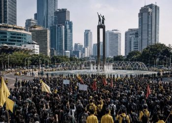 Antisipasi Kemacetan Demo Hari Ini: Polisi Siapkan Rekayasa Lalu Lintas di Kawasan Bundaran HI