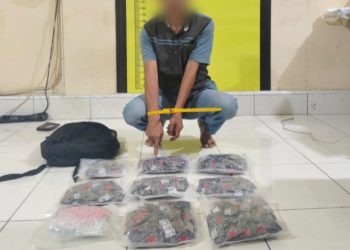 Polisi Riau Gagalkan Peredaran Narkoba Etomidate dan Ekstasi