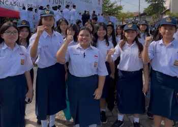 Pelajar Padang Gaungkan Toleransi pada Peringatan Hari Lahir Pancasila