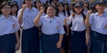 Pelajar Padang Gaungkan Toleransi pada Peringatan Hari Lahir Pancasila