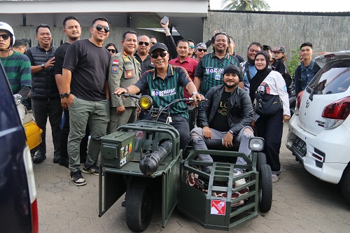 Wakil Gubernur Kalbar Puji Solidaritas Komunitas Vespa sebagai Modal Sosial