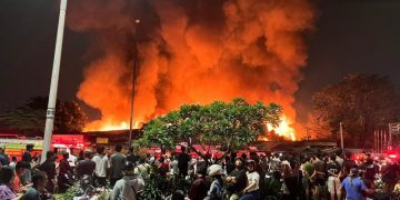 Kebakaran di Kemayoran Hanguskan Ratusan Bangunan Semi Permanen