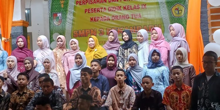 SMP Negeri 3 Pekanbaru Luluskan 191 Siswa, Dorong Lanjut ke SMA dan SMK