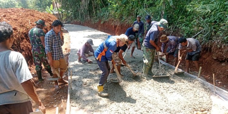 Partisipasi Warga Menjadi Kunci Keberhasilan TMMD di Batang