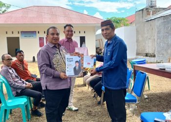 Penghormatan Dinsosdukcapil Gorontalo untuk Purnabakti Kabid Linjamsos